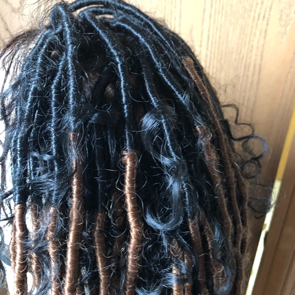 Goddess Locs Full Lace Braided Wig - Picture 6 of 8